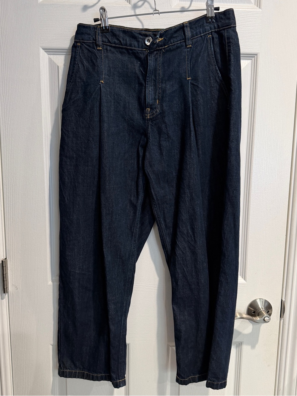 High Rise Pleated Jean - Picture 6 of 12